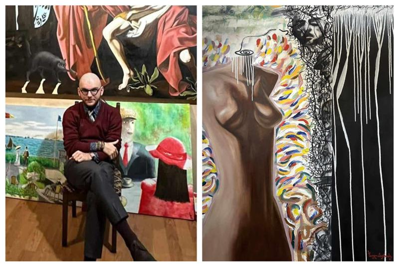 გაიცანით 19 წლის თვითნასწავლი მხატვარი, საინტერესო შემოქმედებით - "სასიამოვნოა, როცა ამბობენ, რომ ჩემს შემოქმედებაში მუნკის, ვან გოგის გავლენა ჩანს"