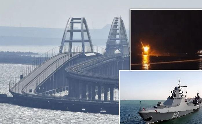 უკრაინელებმა რუსეთის შავი ზღვის ფლოტის კიდევ ერთი საპატრულო გემი გაისტუმრეს ფსკერისკენ -  წუხანდელი თავდასხმის შემდეგ ყირიმის ხიდი გადაკეტილია