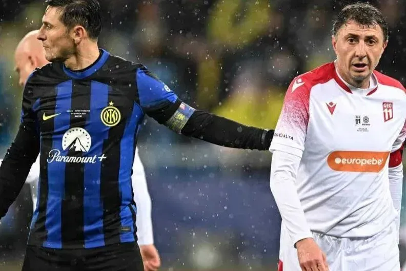 რა ანგარიშით დასრულდა საქართველოს ნაკრებისა და "ინტერის" ლეგენდების მატჩი?