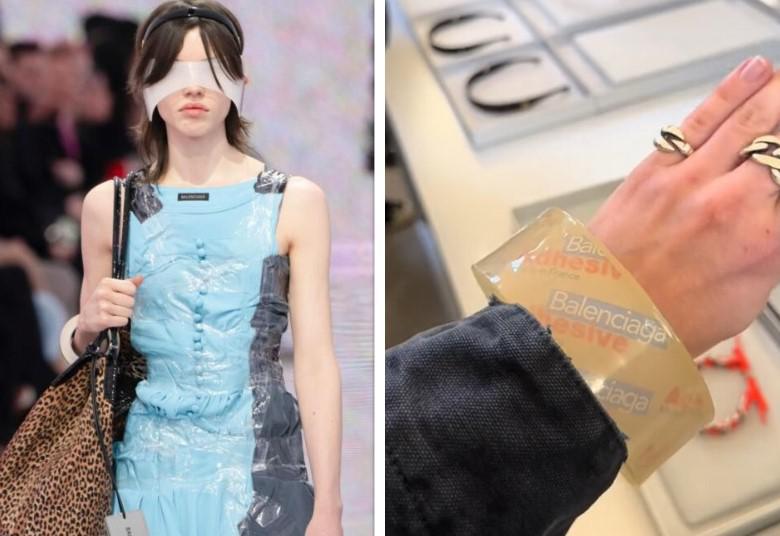 გაიკეთებდით ამ სამაჯურს? - Balenciaga-ს მორიგი უჩვეულო აქსესუარი: რა ღირს წებოვანი ლენტის სამკაული, რომელიც შესაძლოა, ტრენდად იქცეს