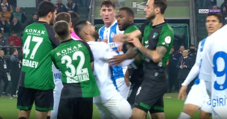 ქართველმა ფეხბურთელმა მეტოქეს სახეში დაარტყა, რის შემდეგაც მსაჯმა ის გააძევა  - რა მოხდა თურქეთის პირველ ლიგაში (ვიდეო)