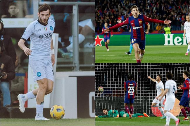 მაღალი სიჩქარე, ორმხრივი შეტევები, დინამიკური თამაში და რიგ შემთხვევებში ქაოსიც - კვარაცხელიას "ნაპოლი" პირველი ტაიმის შემდეგ "ბარსელონასთან" აგებს, თუმცა ჯერ ყველაფერი წინაა