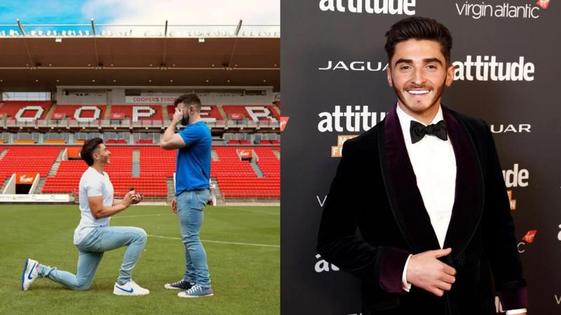 პროფესიონალურ ფეხბურთში პირველმა ღიად გეი ფეხბურთელმა პარტნიორს ხელი მოედანზე სთხოვა