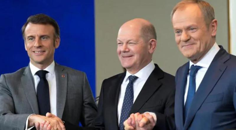 "რუსეთის გაყინულ აქტივებს უკრაინის დასახმარებლად გამოვიყენებთ - უკრაინისთვის კიდევ უფრო მეტ იარაღს შევიძენთ" - ე.წ. ვეიმარის სამეულის გადაწყვეტილებები