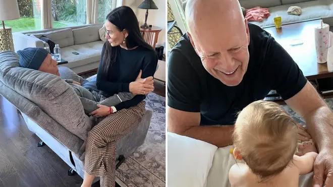 ბრიუს უილისი 69 წლის გახდა - მსახიობის იშვიათ ფოტოებს დემი მური აქვეყნებს: "დემენცია რთულია. ძნელია დიაგნოზის მქონე პირისთვის, ასევე ოჯახისთვის"