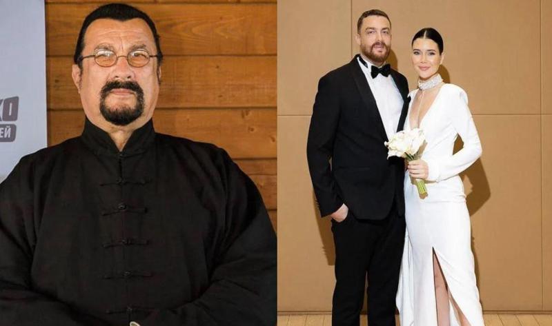 სტივენ სიგალის ვაჟმა რუს მოდელზე იქორწინა - დახურული წვეულება რუსეთის ელიტარულ სოფელში: "სტივენმა რძალს ვარდების ულამაზესი თაიგული აჩუქა"