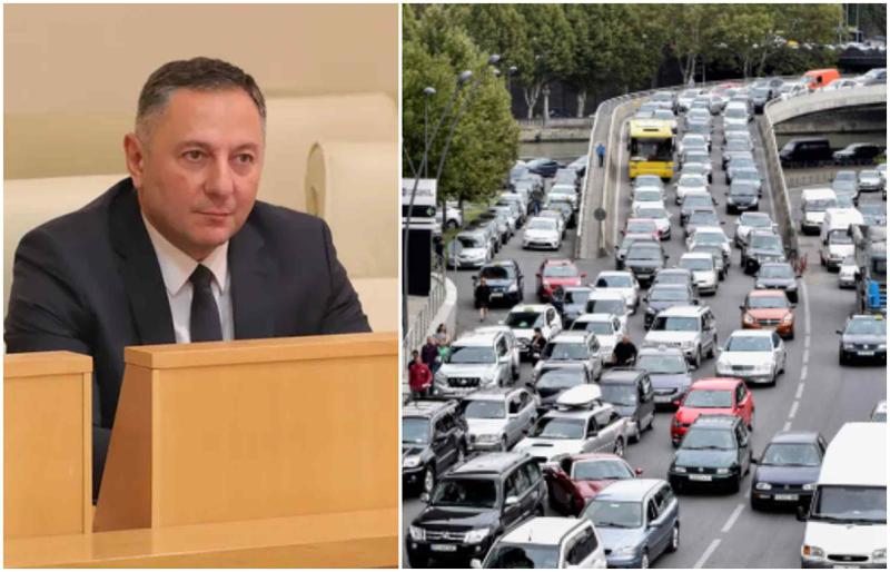 შს მინისტრი საცობების მიზეზს ასახელებს - "ხან მერიას ვაბრალებთ, ხან კალაძეს... რეალურად ეს არის, რომ..."