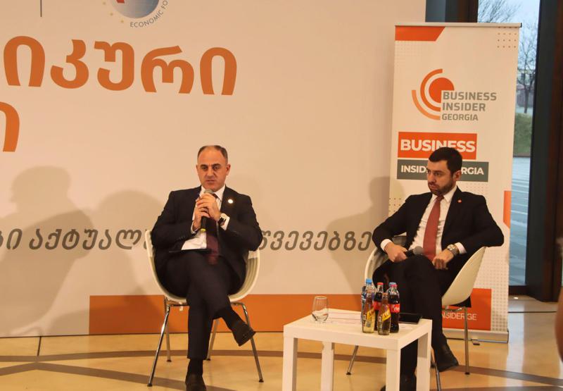 დავით ნარმანიამ "ეკონომიკურ ფორუმში" მიიღო მონაწილეობა