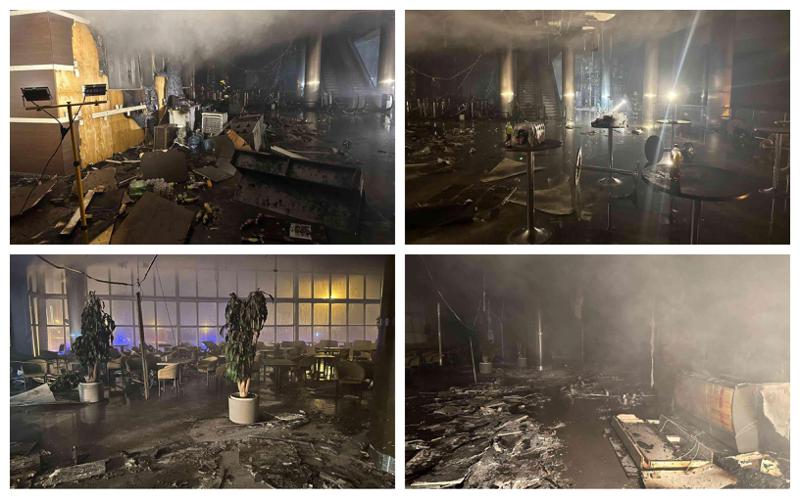 ტრაგედიის ადგილი ახლა: როგორ გამოიყურება "კროკუს სითი ჰოლი", სადაც ტერორისტებმა მასობრივი ხოცვა მოაწყვეს