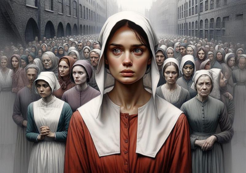 როგორი იქნებოდა მარგარეტ ეტვუდის მხევალი, რეალური ადამიანი რომ ყოფილიყო - გაიცანით AI-ს მიერ შექმნილი ჯუნი