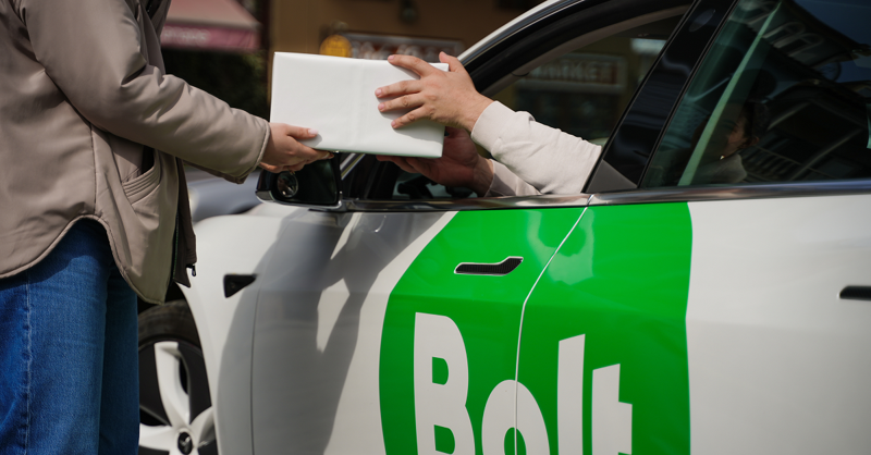 Bolt-ის აპლიკაციაში ამანათის გასაგზავნად Bolt Send და Door2Door Send კატეგორიები გამოჩნდა