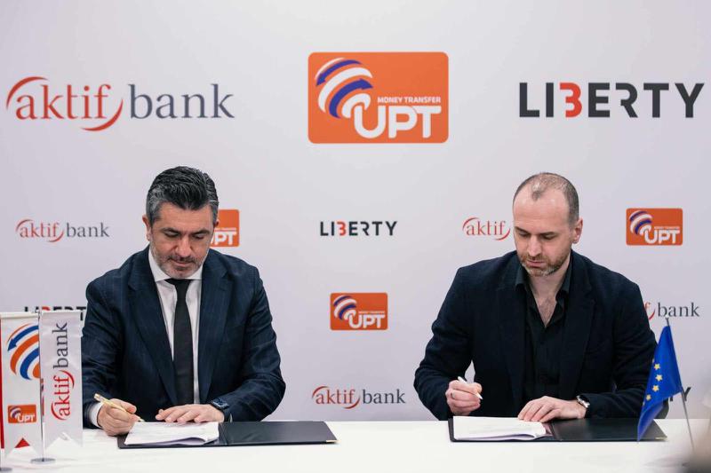 ლიბერთი Aktif Bank -ის კომპანია UPT-ის პარტნიორი გახდა