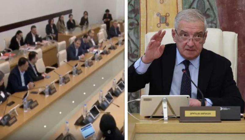 "მაცადეთ! შალვა როგორ ატარებს ხოლმე, ასე? ძალიან დავიძაბეთ!" - ხმაური და კამათი: რა ხდებოდა ბიუროს სხდომაზე, სადაც "უცხოური გავლენის გამჭვირვალობის შესახებ" კანონპროექტი განიხილეს