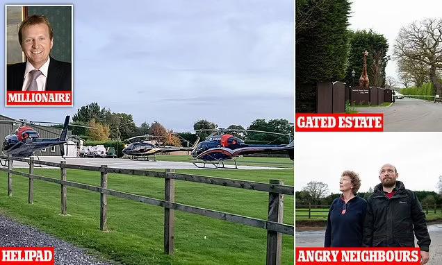 მოსახლეობა უჩივის მილიონერი ბიზნესმენის ვაჟს, რომელიც სოფელში გადასაადგილებლად ვერტმფრენს იყენებს - "...ეს ადგილი მშვიდი მეგონა"