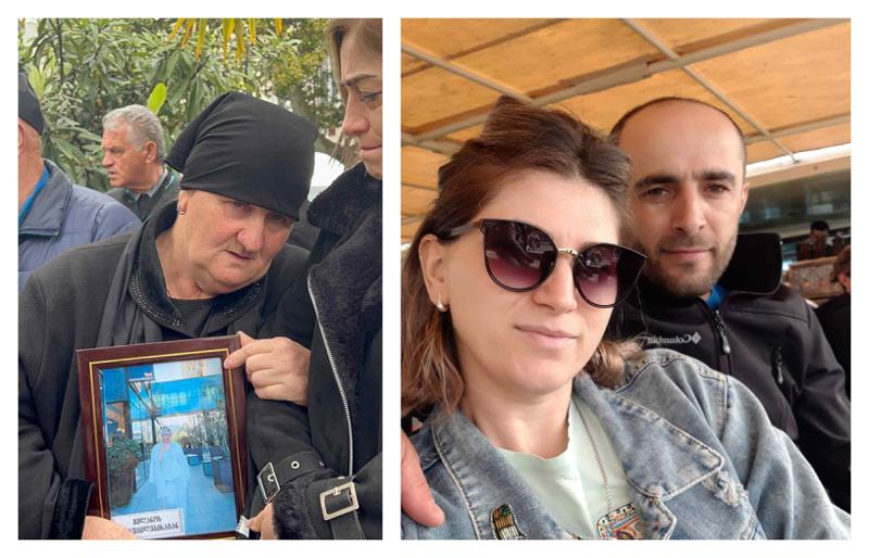"გუშინ ვიყავი იმ ადგილას, სადაც მელანო მოკლეს...  ყელში როგორ გამოუსვა დანა?! წამებით უნდა ამოხდეს სული!" - შუახევში მოკლული ქალის ახლობლების აქცია ბათუმში (ფოტოები)