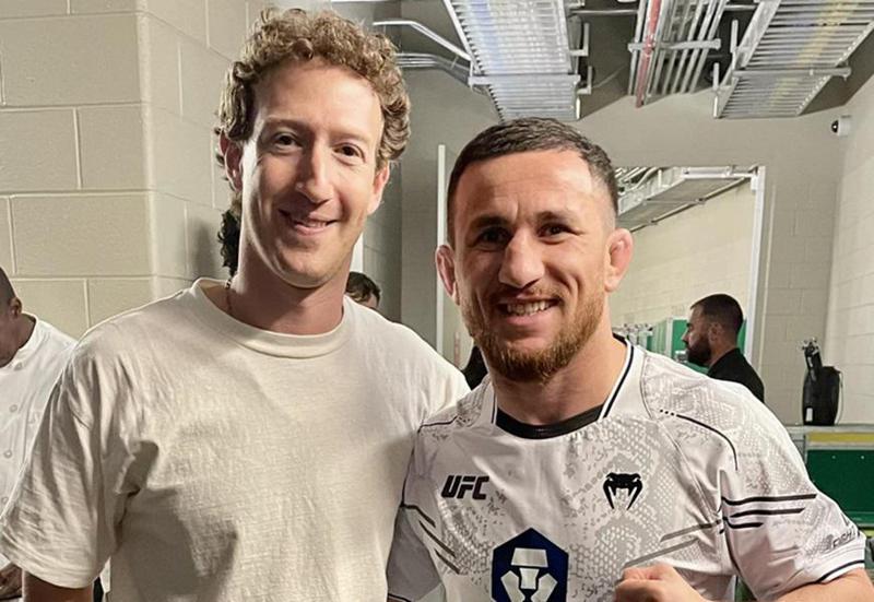 "ჩვენ კვლავ შევხვდით ერთმანეთს" - მერაბ დვალიშვილი მარკ ცუკერბერგთან ერთად: რას წერს ქართველი მებრძოლი