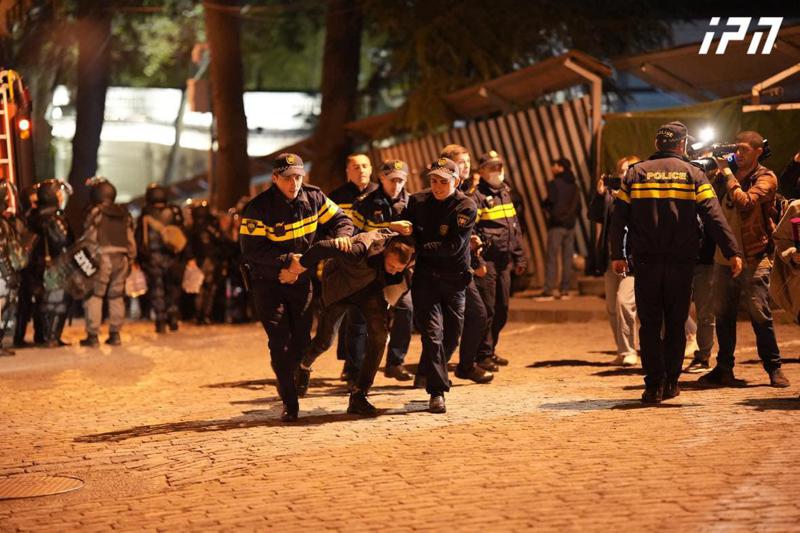 შინაგან საქმეთა სამინისტრო რუსთაველის გამზირზე აქციებთან დაკავშირებით განცხადებას ავრცელებს