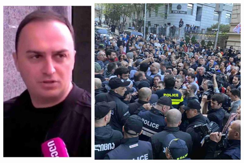 "მე რაც ვნახე, მოქალაქეები ძალადობენ პოლიციელებზე" - რას აცხადებს საპატრულო პოლიციის უფროსის მოადგილე აქციაზე არსებულ ვითარებაზე?