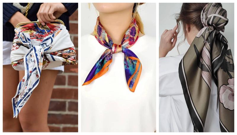 როგორ ვატაროთ აბრეშუმის შარფი - მოდური ვარიანტები 2024 წლისთვის