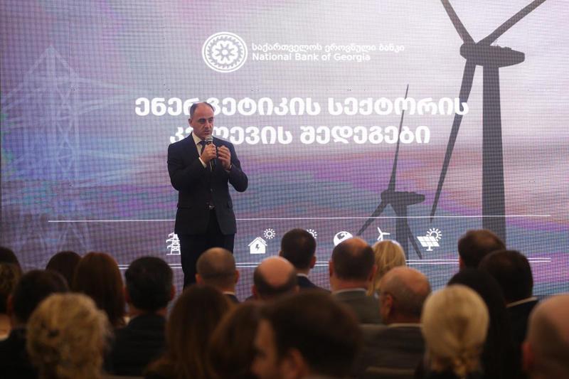 დავით ნარმანია: მზარდია საბანკო სექტორის მიერ ენერგეტიკის სექტორით დაინტერესება