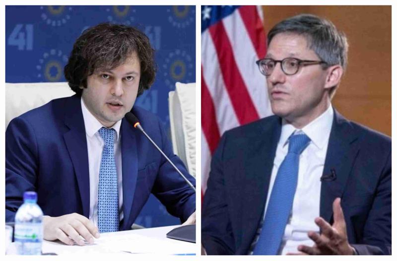 რას წერს აშშ-ის სახელმწიფო დეპარტამენტის მრჩეველი ირაკლი კობახიძესთან საუბრის შემდეგ?