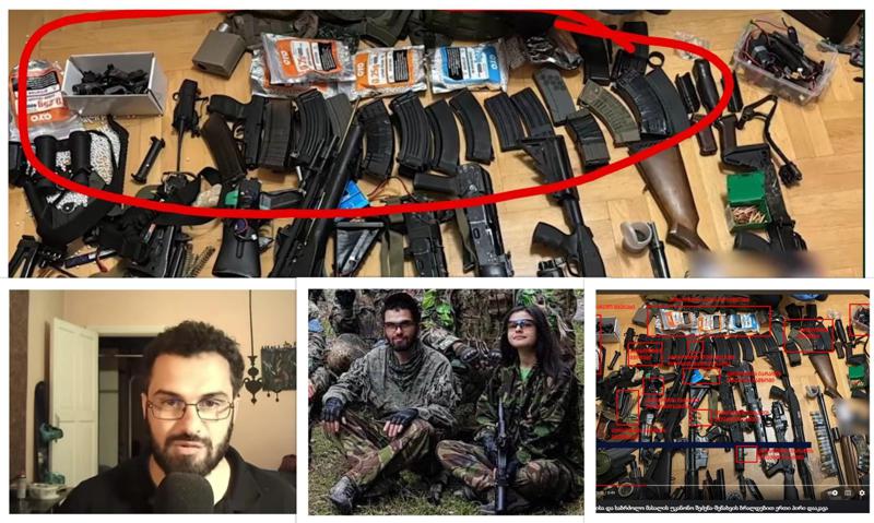 "აირსოფტის" იარაღები ვიზუალურად ნამდვილის მსგავსია... პატარა პლასტმასის ბურთებს ისვრის, ეს ბურთებიც ფოტოზეა" - რა ამოიღო შსს-მ უჩა აბაშიძის სახლიდან და რას წერდა ბლოგერი დაკავებამდე ცოტა ხნით ადრე?