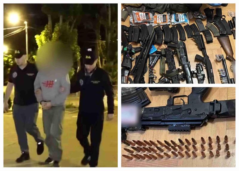 შსს ავრცელებს ვიდეომასალას ბლოგერ უჩა აბაშიძის დაკავების საქმეზე - "ამოღებულია ცეცხლსასროლი იარაღი და საბრძოლო მასალა"