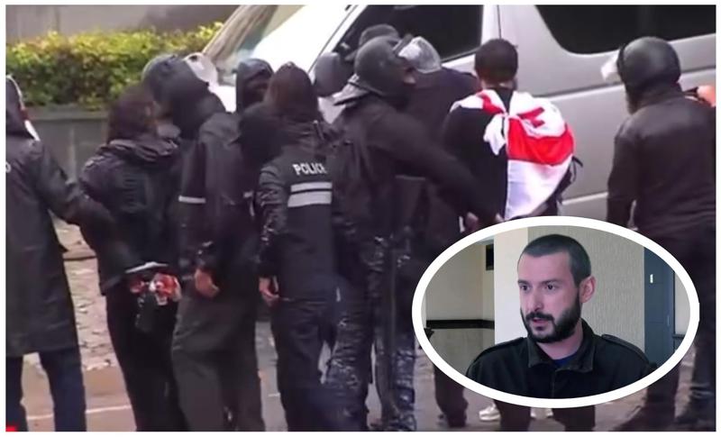 არსებული ინფორმაციით, პარლამენტთან გუკა რჩეულიშვილი დააკავეს - "დავინახე, როგორ შეათრიეს ბორკილებით და გაიყვანეს"