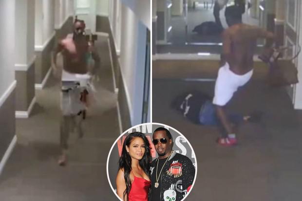 "იატაკზე მწოლიარე ქალს გამეტებით ურტყამს" - ვრცელდება შონ "დიდი" კომბსის მიერ შეყვარებულზე ძალადობის კადრები, რომლის დამალვისთვის რეპერმა 50,000 გადაიხადა