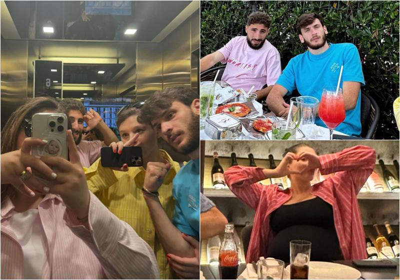 ორსული ნიცას ფოტოები და "კვარას" იტალიური არდადეგები მეგობართან ერთად - რას წერს იტალიური მედია კვარაცხელია-დავითაშვილის შესახებ?