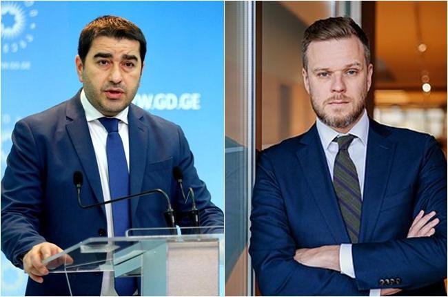 პაპუაშვილი ლანდსბერგისს აკრიტიკებს და მას "ანტიქართულ ქცევაში" ადანაშაულებს