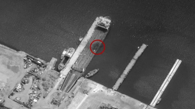 უკრაინის შეიარაღებული ძალების გენერალური შტაბის ცნობით, ქერჩის გადასასვლელი ATACMS-ის რაკეტებით დაბომბეს