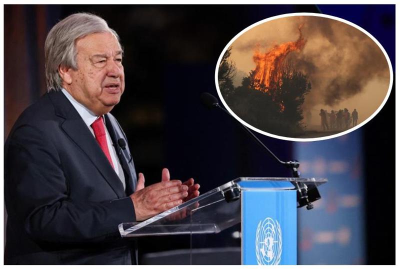 "მსოფლიო ჯოჯოხეთური კლიმატის გზაზეა, რადგან პლანეტა ბოლო 12 თვეა უპრეცედენტო სიცხეს უძლებს" - გაერო-ს ხელმძღვანელი