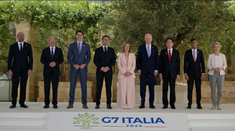 დიდი შვიდეულის ლიდერები იტალიაში - ფოტოები იტალიიდან, სადაც ახლა ყველაზე "ცხელი" პოლიტიკური შეკრებაა