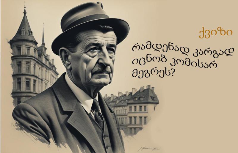 ქვიზი: რამდენად კარგად იცნობ კომისარ მეგრეს?