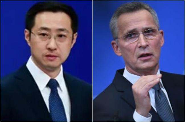 "ნატო-ს მოვუწოდებთ, გადაბრალება შეწყვიტოს და უკრაინის კრიზისის პოლიტიკური გზით გადაწყვეტისთვის რაიმე პრაქტიკული გააკეთოს" - სტოლტენბერგს ჩინეთიდან პასუხობენ