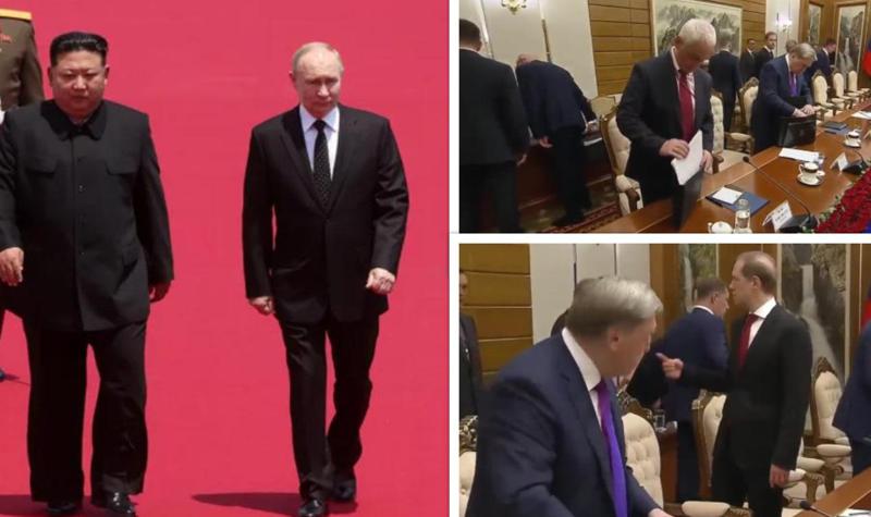 "დამამცირებელი შემთხვევა" ჩრდილოეთ კორეაში - რუსული დელეგაციის წარმომადგენლები, მათ შორის, ლავროვი შეხვედრის ოთახიდან გააძევეს (ვიდეო)