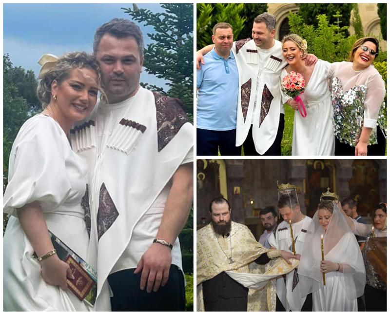 ჩცდ-ს მსახიობმა ჯვარი დაიწერა - ფოტოები ცერემონიიდან