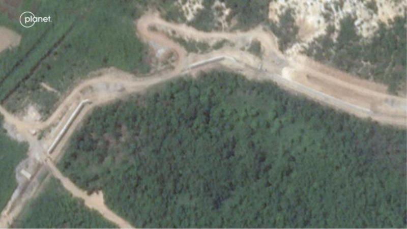 ჩრდილოეთ კორეა სამხრეთ კორეასთან სასაზღვრო “კედელს” აშენებს? - რა ჩანს თანამგზავრიდან გადაღებულ ფოტოებზე