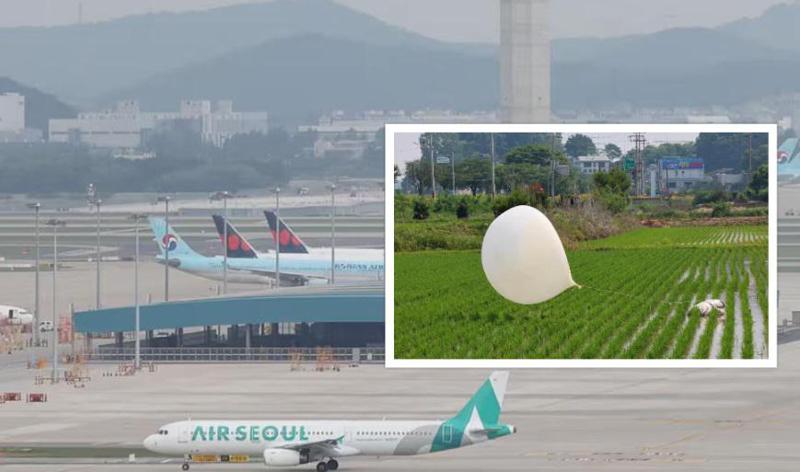 ნაგვით სავსე საჰაერო ბურთებით "ომი" გრძელდება - ჩრდილოეთ კორეამ მორიგი ასეთი ბურთი გაუშვა, რის გამოც აეროპორტის მუშაობა შეფერხდა