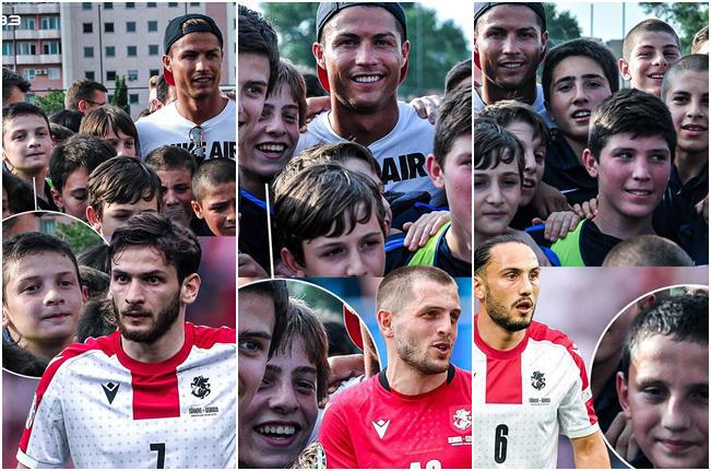 "მატჩი მამა-შვილებს შორის" - რას წერენ ფეხბურთის უცხოელი გულშემატკივრები რანალდუსა და ქართველ ფეხბურთელების წლების წინ გადაღებულ ფოტოებზე?