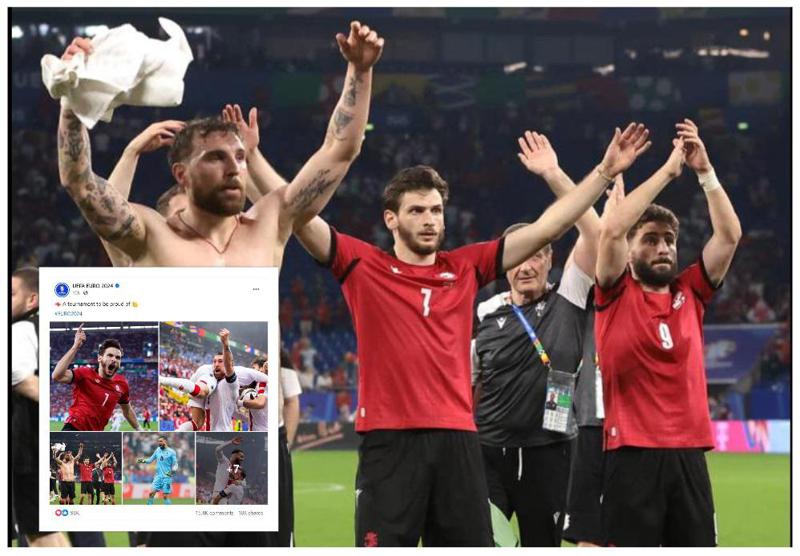 რა ხდებოდა UEFA-ს ფეიჯზე, როცა პოსტი საქართველოს ჩემპიონატიდან გამოთიშვაზე დაიდო - რას წერენ ქართველი და უცხოელი ქომაგები: "ბიჭებო, თავი მაღლა აწიეთ!"
