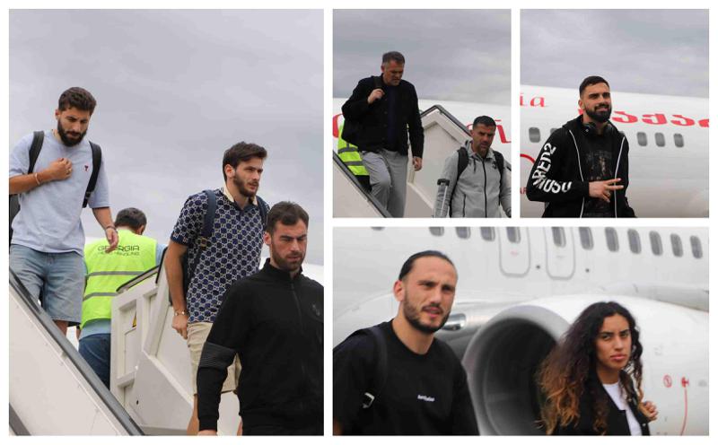 კადრები, რომელიც "ლაივში" ვერ მოხვდა - ეროვნული ნაკრების ბიჭები თბილისის აეროპორტში