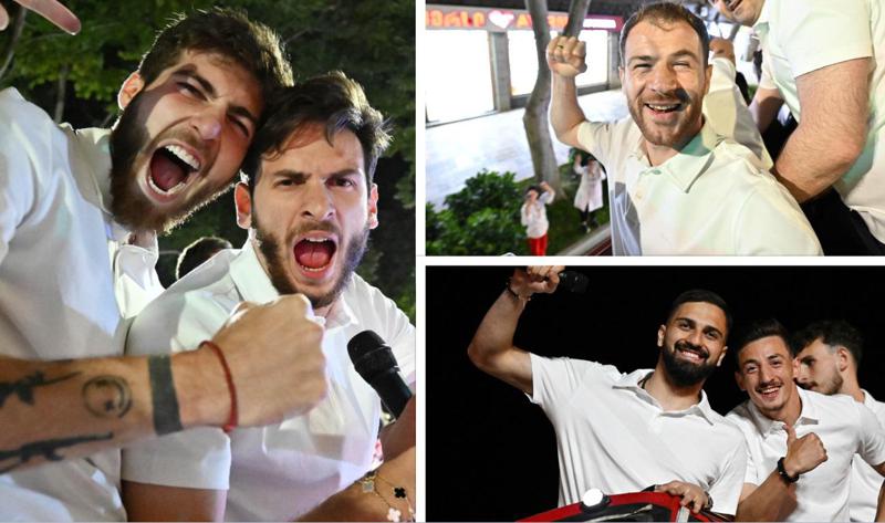 ეროვნული ნაკრების ფეხბურთელების ემოციები, სიხარული და გამარჯვების მუხტი - კადრები, რომლებიც ჯერ არ გინახავთ