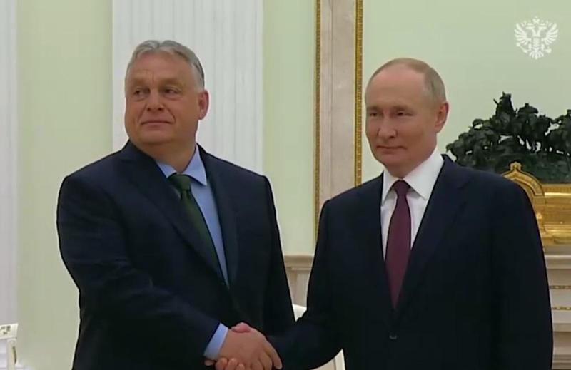 ორბანის "სამშვიდობო მისია"  - ევროკავშირის ლიდერების კრიტიკის ფონზე, უნგრეთის პრემიერი პუტინთან მოლაპარაკებების გასამართად მოსკოვში ჩავიდა