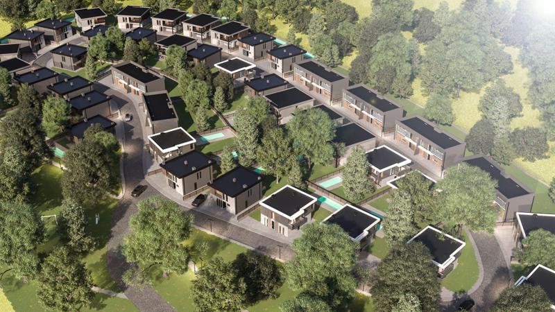 სიმწვანეში ჩაფლული ახალი ევროპული უბანი - "მცხეთის სურვილი"