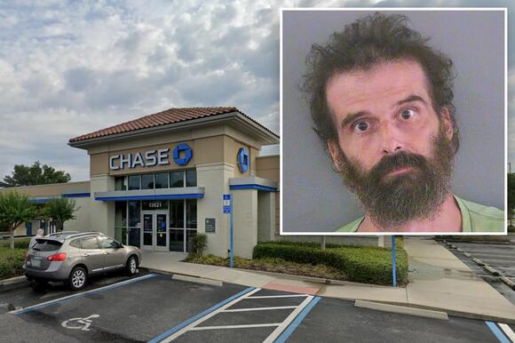 მამაკაცი, რომელიც ბანკიდან 1 ცენტის გამოტანას ცდილობდა, ყაჩაღობის ბრალდებით დააკავეს