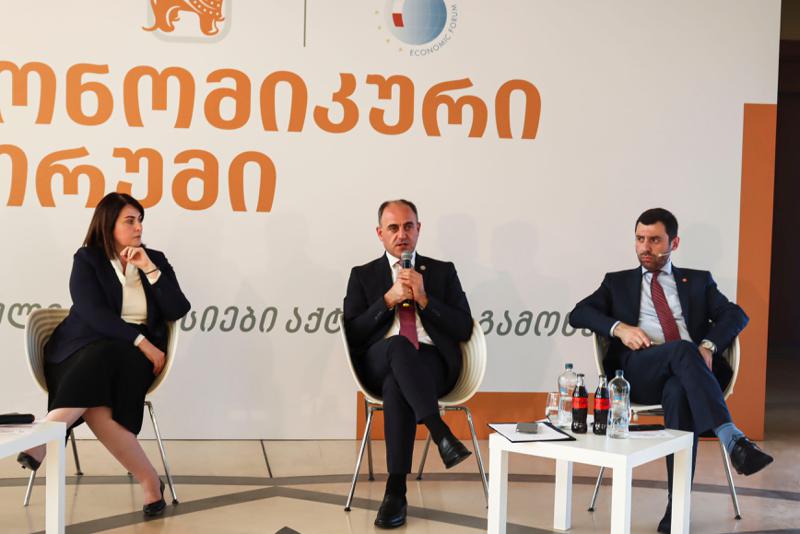 დავით ნარმანიამ "ეკონომიკურ ფორუმზე" წყალმომარაგების სექტორის გამოწვევების შესახებ ისაუბრა