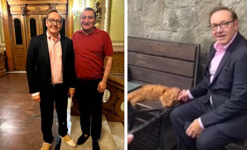 "დაგველოდეთ..." - საქართველოს მსახიობი კევინ სპეისი სტუმრობს: რა ინფორმაციას ავრცელებს კულტურის პალატის პრეზიდენტი