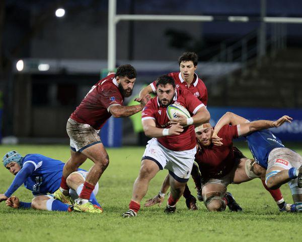 მსოფლიო რაგბის 20-წლამდელთა ჩემპიონატზე საქართველოს ნაკრებმა იტალია დაამარცხა